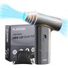 Playexen Aria Compressa Spray, 2 in 1 Soffiatore Elettrico e Aspirapolvere a Batteria 4000 mAh, Compressore Portatile 110000 RPM Con Kit di Pulizia, Mini Aspirapolvere senza Fili per Tastiera PC Auto