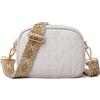 HUA ANGEL Piccola Borsa a Tracolla Donna Borsa Mano Moda Vera Pelle Messenger Crossbody Bag,Borsa a Spalla con Tracolla Ampia Regolabile e Rimovibile Ufficio Shopping Tempo Libero Festa