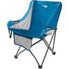 Aktive 63027 - Sedia da campeggio pieghevole antiribaltamento con griglia di ventilazione, portabicchieri e tasca, dimensioni 48x50x86cm, stabile e portatile, accessori da campeggio, sedie pieghevoli