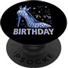 It's My Royal Birthday It's My Birthday Tacco Alto Corona Stelle Cuori B-Day Party PopSockets PopGrip Adesivo
