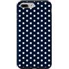 Preppy & Pretty Chic Girl Blu Navy e Bianco Polka Dot Vintage Boho Estetica Girly Custodia per iPhone 7 Plus/8 Plus