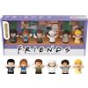 Little People Collector - Set di figure della serie TV Friends in edizione speciale per adulti e fan, 6 personaggi in confezione regalo da esposizione, HPH05