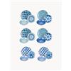 Villa d'Este Servizio di piatti Aquazul, 6 persone (18 pz)