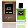 GECO Green ECOmmerce Yesensy Man Profumo Uomo Eau de Toilette 100 ml Fragranza Legnosa Aromatica con Limone e Vetiver Profumo Naturale e Raffinato