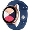FYISWHO Cinturini di Ricambio Silicone per Garmin Vivoactive 5/3/Venu 2 Plus/Venu Sq 2, 20mm Sport Bracciali Cinturino per Garmin Vivomove 3/Style/Luxe/HR, Forerunner 245/645 Music