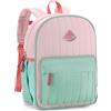 VASCHY Zaino Bambina, Zaino Scuola Elementare Bambini 7L Zainetto Asilo Bambina 2-4 Anni Rosa Verde
