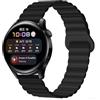 FYISWHO Magnetico Cinturini di Ricambio per Huawei Watch GT 5/5 Pro/GT 4/GT 3/3 Pro/GT 2/2e/2 Pro/Watch 4/4 Pro/3/3 Pro, 22mm Silicone Sport Bracciali Cinturino per Honor MagicWatch 2/Watch GS Pro