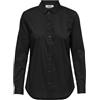 Jacqueline de YONG Jdymio L/S Shirt Wvn Noos Camicetta da Donna, Nero 1, 50