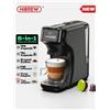 HiBREW Macchina da caffè a capsule 6in1 Caffè espresso multiplo caldo/freddo Cafetera Cappuccino Caffettiera Dolce Gusto Nespresso in polvere H1B - H1B M3A WH Tray