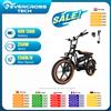 EVERCROSS TECH EK30 Bici elettrica per adulti, e-car 20"x4.0 pneumatici larghi, motore 250W, velocità 25 km/h, autonomia 100km - BLACK