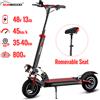 SUNNIGOO Scooter elettrico SUNNIGOO per adulti 10 pollici fuoristrada 48V batteria al litio velocità massima - 800W 48V 13Ah