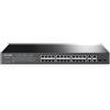 Tp - link Switch 24 puertos 10 - 100mbps + 4ptos gigabit poetp - link