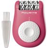 Rowenta EP1110 Easy Touch, Epilatore Elettrico Delicato, 24 Pinzette, 2 Velocità, Rosa