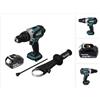 Makita Trapano avvitatore a percussione a batteria Makita dhp 458 T1 18 v 91 Nm + 1x batteria 5,0 Ah - senza caricabatterie