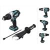 Makita Dhp 458 z Trapano avvitatore ad impulsi a batteria 18V / 91Nm - senza batteria, senza caricabatterie - Makita