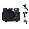 Makita - dhp 458 ze Trapano avvitatore con percussione a batteria 18V 91Nm + Inserto per Makpac - senza batterie, caricabatterie