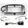 G.M.Production KIT COMPLETO MASCHERINA AUTORADIO NAVIGATORE 2 DIN TOYOTA YARIS SILVER DAL 2015
