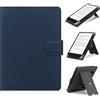 HoYiXi Universale Custodia per 6.8",7" eReader Compatibile Kindle Paperwhite/Colorsoft/Kobo/PocketBook/Tolino/Sony E-Book Reader Cover Case for 6"-7'' E-Book Reader con Stand, Blu
