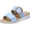 Rieker V0692, Sabot Donna, Blu, 40 EU