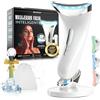 NOBLESUR Massaggiatore Elettrico Premium + Ice Roller Contorno Occhi + Borsa per il trasporto | Radiofrequenza facciale | Temperatura 45°C | Anti-invecchiamento, Lifting e riaffermazione della pelle flaccida