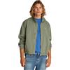 Tommy Jeans Men's Essential Stand Collar Tommy Jeans Uomo Giacca a Vento Essential Colletto alla Coreana, Verde (Aruba Green), S
