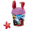 Mondo Toys Miraculous Bucket Set, Set Mare Renew Toys con Secchiello, Paletta, Rastrello, Setaccio, Formina, Annaffiatoio Inclusi, 28407