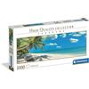 Clementoni - Puzzle 1000 Pezzi per Adulti e Ragazzi, Collection, Tema Swinging by the Ocean, Idea Regalo Uomo e Donna, Made in Italy, 98x33 cm, 39884