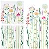 BENECREAT 2 pz Stencil di Fiori di Campo, 30x30 cm di Altezza Fiore Erbacce Albero Piante Modelli di Pittura per Animali Domestici Disegno Stencil per Scrapbooking, Mobili da Pavimento