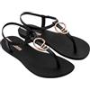 Ipanema Class Stylish Sandal Fem, Bassi Donna, Nero, Oro, Rosa, 37 EU