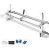 VEVOR Supporto Telaio per Troncatrice Orizzontale Lunghezza Taglio Regolabile 355-1219mm Spessore Regolabile tra 5,08-300mm, Supporto per Lavoro di Legno con Troncatrice da Esterno in Acciaio Zincato