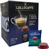 Lollo Caffe Capsule Caffè Lollo Miscela Decaffeinata Compatibili Lavazza Macchine A Modo Mio