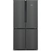 Siemens Frigorifero Americano Side by Side Capacità 605 Litri Classe energetica E Raffreddamento No Frost colore Nero - KF96NAXEA iQ500