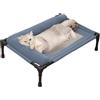 Generic Lettino per cani, con cuscino e rete traspirante, lavabile, per esterni, interni, campeggio, patio, prendere il sole, viaggi
