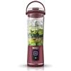 Ninja Blast Frullatore Portatile, 530 ml, con Coperchio e Beccuccio, Mini Frullatore Senza Fili, Ricaricabile, per Frullati, Trita Ghiaccio e Frutta Congelata, Ciliegia, BC151EUCR