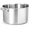 Pentole Agnelli Casseruola induzione alta in aluinox 2 maniglie - ø16 cm