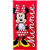 CARTOON Telo mare piscina spiaggia Minnie Disney asciugamano in microfibra di poliestere per bambini 140 x 70 cm