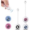 TESAC Vibratore di Silicone,Vibratori Sessuali per Donna Coppia con 9 Modalità di Vibrazione, Massaggiatore Impermeabile Ricaricabile per Clitoride,Punto g,Anale,Vaginale