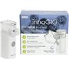 InnoGIO Mini Mesh, Aerosol Silenzioso e Portatile per Adulti e per Bambini, Nebulizzatore Elettrico con Tecnologia a Membrane Vibrante, Maschere Incluse