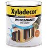 Xyladecor IMPREGNANTE ALL' ACQUA per Legno vernice Fondo per Interni ed Esterni, Inodore, colore PINO 750ML, 750 ML