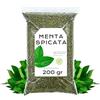 EPEL Menta Spicata Essiccata 200 gr - Tè alla Menta Spicata - Tisana Menta - Infusi Sfusi - Salute e Proprietà Naturali - Infuso d'Erbe (200 gr, Menta Spicata)