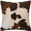 TORONG Fodera per cuscino in pelle di mucca astratta cuscino decorativo federe per divano divano soggiorno decorazione per la casa all'aperto
