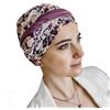 CAREBELL Turbante Elegance Black Kashmir – Tessuto In Cotone, Extra Morbido E Traspirante, Perfetto Per Alopecia E Chemioterapia - copertina