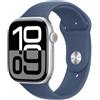 Apple Watch Series 10 OLED 46 mm Digitale 416 x 496 Pixel Touch screen Argento W