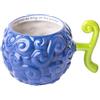 Grupo Erik: Tazza One Piece Gom Gom Fruit | Tazza da colazione personalizzata One Piece 500 ml, in dolomite dipinta a mano, ideale come One Piece Gadget, One Piece Regali