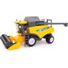 Toyland® 26cm (10") Mietitrebbiatrice giocattolo gialla in scala 1:32 - Veicolo agricolo a frizione con parti mobili - Gioco interattivo per bambini - 3+ anni