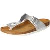 Cosmos Comfort 6108-703, Sandali Bassi Donna, Argento, 36 EU