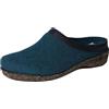 Cosmos Comfort Pantofole da donna, 6265-701, petrolio, 36 EU, nero, 36 EU