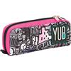Yub Portapenne Yub Graffiti, Rosa