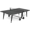CORNILLEAU - Tavolo da ping Pong per esterni Tempo libero Black Code ID - Made in France - Vassoio nero 5mm - Tecnologia compatta - Blocco DSI 16 Punti di sicurezza