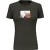 Salewa Pure Design Dry T-Shirt Women, Dark Olive, L